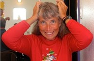 Our favorite Christmas elf, Carol.
