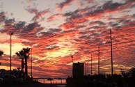 Campers love to capture sunset photos from our KOA