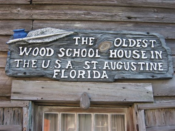 The Oldest Wooden School House in the United States