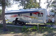Patios come in handy for your motorcycle