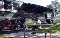 Enjoy a reading a book in the afternoon breeze