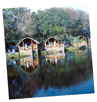 Camp in our Kabins on the Lake