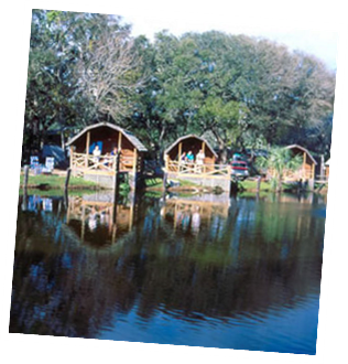 Camp in our Kabins on the Lake