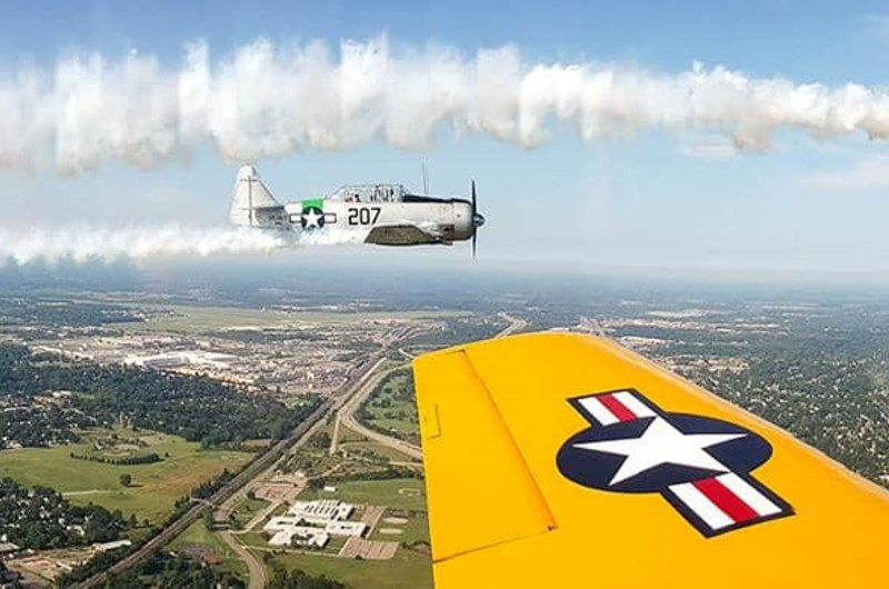 VINTAGE WARBIRD FLY OVER Photo