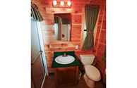 Deluxe Cabin - Private Bathroom!
