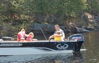 Fishing in the French River