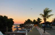 Sunset at our marina