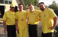 KOA CEO Jim Rogers with the Kupers