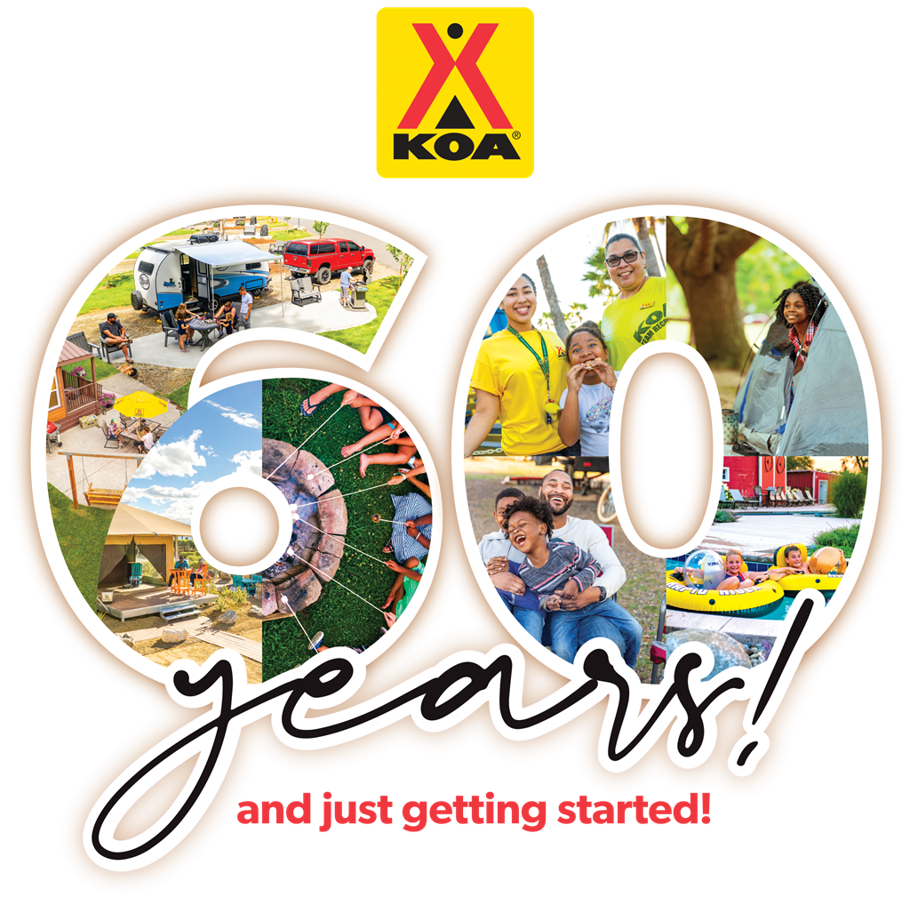 KOA Celebrates 60 Years of Inviting Campers Outdoors