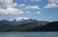 The Lake + Mountains + Trees = Trinity Lake KOA