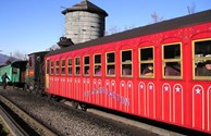 Ride the Cog to the top of Mt Washington