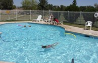 Ahh! Enjoy the cool, crystal clear pool!
