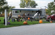 Spooky campsite