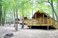 Camping Cabins with Decks