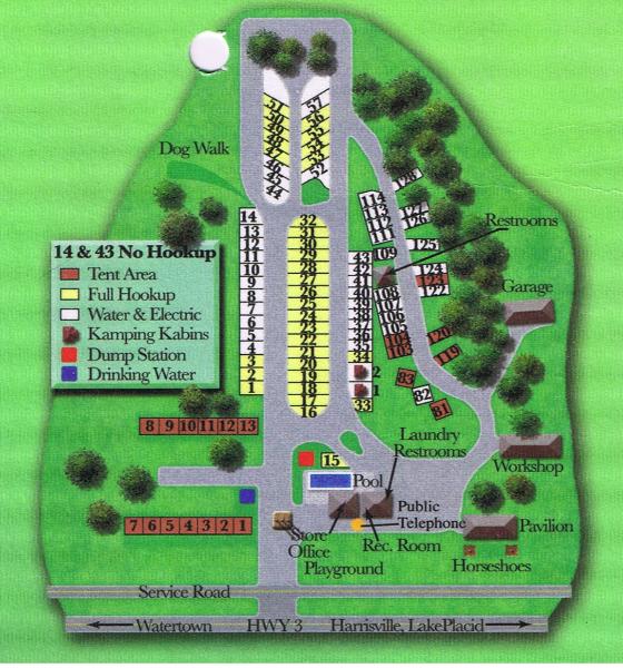 Natural Bridge, New York Campground Natural Bridge / Watertown KOA