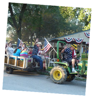 Everyone Loves the Hayrack Rides!