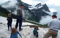 Glacier in June