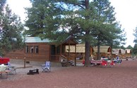 Across from the national forest