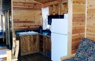 A View from the Front of a Lodge