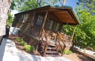 Stay in one of our luxurious Deluxe Cabins