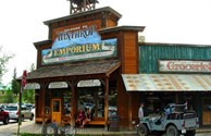 Old west town of Winthrop, Washington