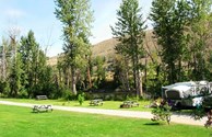 Tent sites along the Methow River