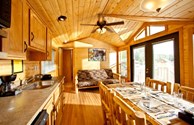 Interior of Deluxe Cabin