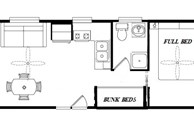Deluxe Cabin Floor Plan