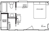 Studio Lodge Floor Plan