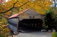 Covered bridges and Waterfalls Photo