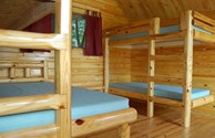 CAMPING CABINS ARE OH SO COZY!