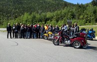 BIKE WEEK ANNUAL GROUP RIDE up MT. WASHINGTON!