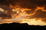 Sunset along the Continental Divide