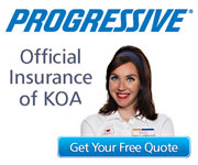 Progressive Insurance: Official Insurance of KOA