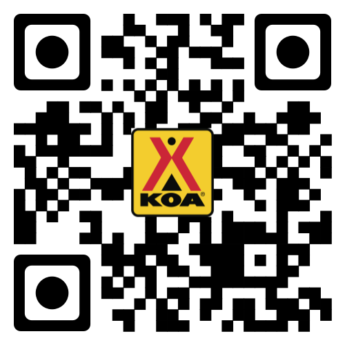 Scan This to get the KOA Camping App