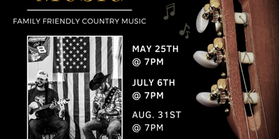 Live entertainment for Memorial Day Weekend