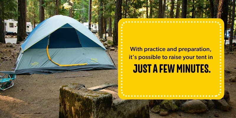 Tips for Setting Up Tents Fast