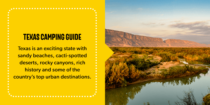 Texas Camping Guide | Best Camping in Texas, Places to Go & More | KOA