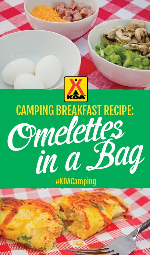 Omelettes in a Bag Recipe #KOACamping