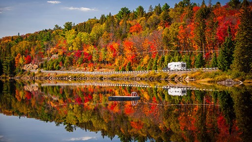 best fall rv road trips