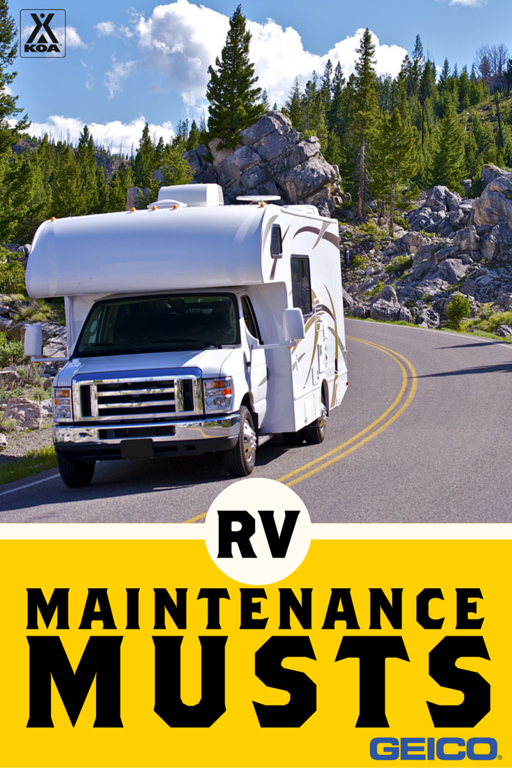 6 RV Maintenance Musts from GEICO and KOA(1)