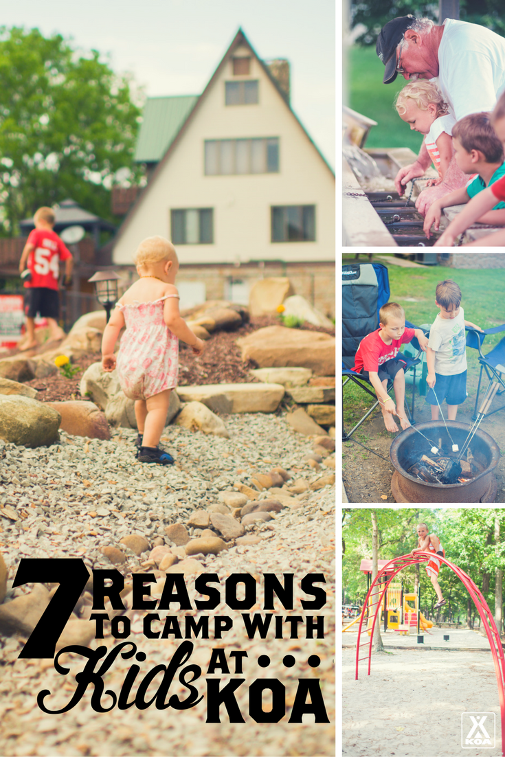 7 Reasons to Camp with Kids at KOA