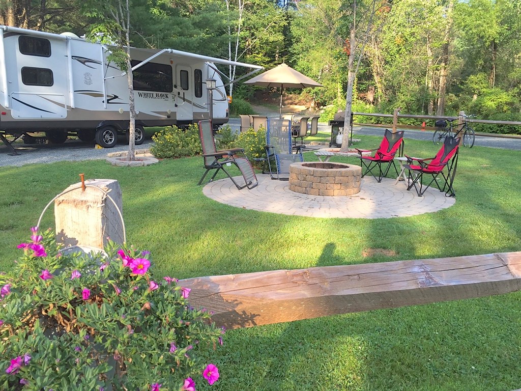 Awesome Patio RV Sites at KOA