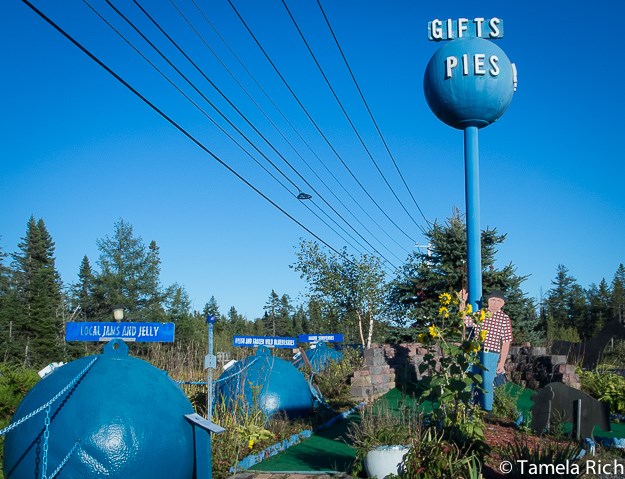 Blueberry golf course