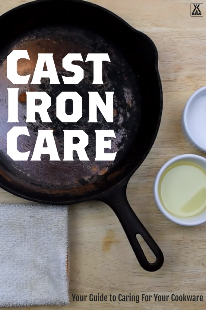 How to Clean a Cast Iron Skillet – Must Love Camping