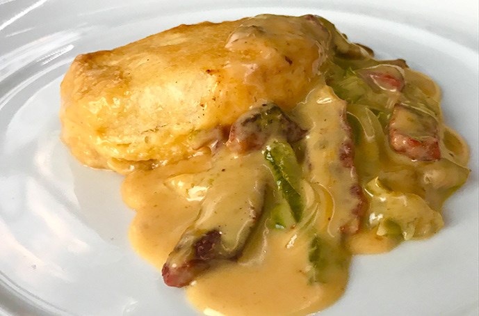 Cheesesteak Pot Pie Video Recipe from KOA