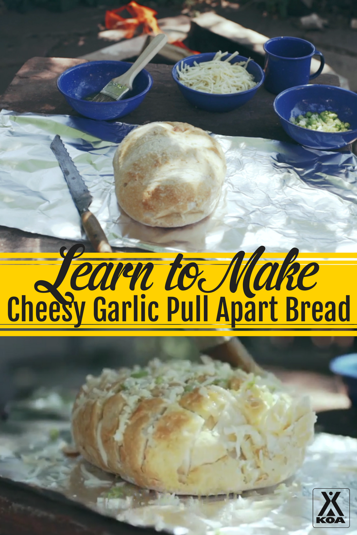 Cheesy Garlic Pull Apart Bread