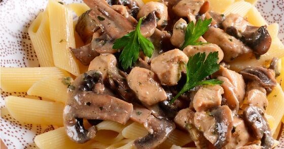 Chicken and Mushroom Pasta