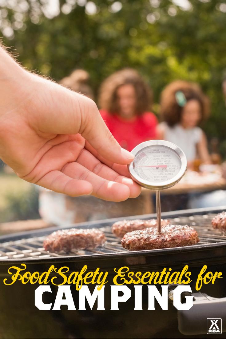 Don't forget these important food safety tips on your next outdoor adventure.