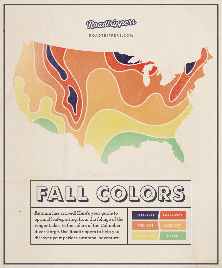 Fall Colors Map